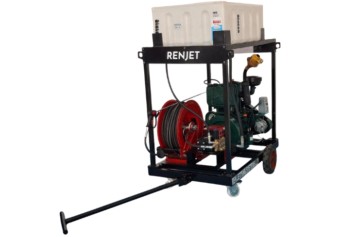 High Pressure Diesel Engine Cleaning System 14 HP (Model: DCET -  21 / 180)